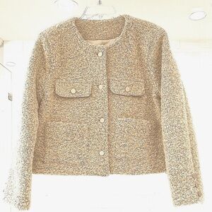 Elegant Boucle Cropped Jacket
NWOT